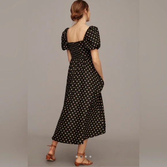 NWT Marella Linen Midi Dress | Reformation - Picture 2 of 5